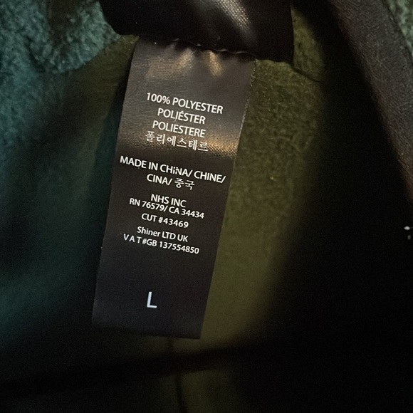 Green Santa Cruz Zip-Up Crewneck - Picture 3 of 3